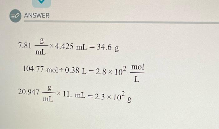 to the problems and then the answers the computer wants on how