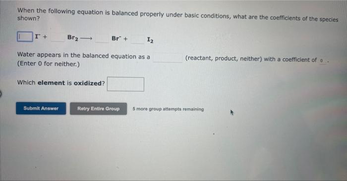 the balanced equation as a (reactant, product, neither) with a coefficient of