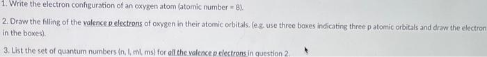 please show work and I will vote(: 1. Write the electron configuration