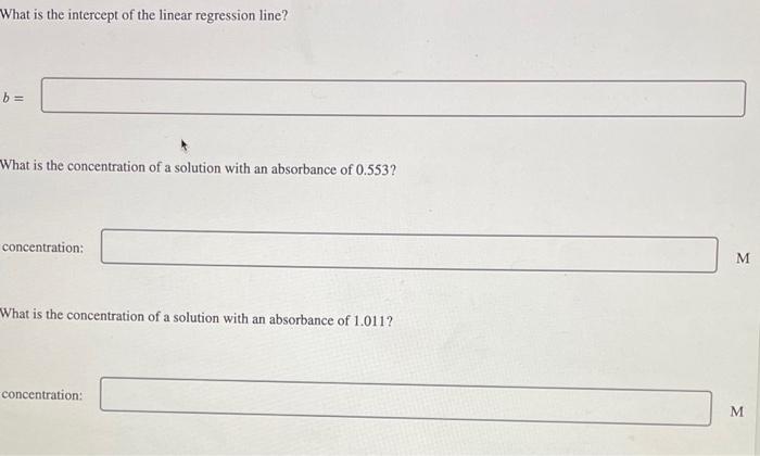of known concentration. Use a spreadsheet program, such as Microsoft Excel, to