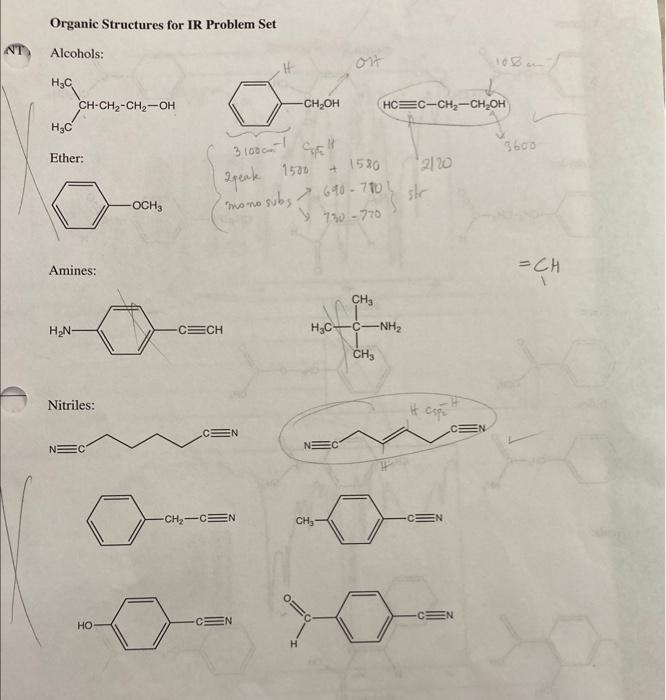 can choose from STUDENT NAME 11. Drawer Number 12. Organic Structures for