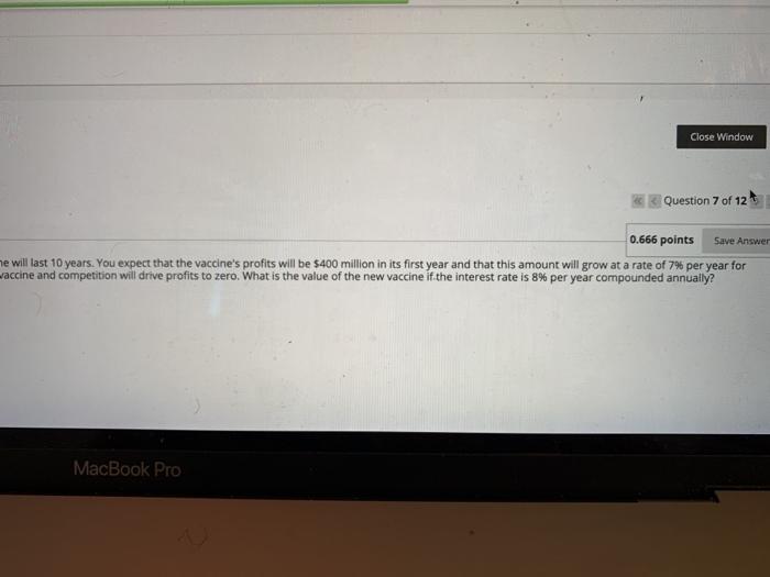 You work for a pharmaceutical company that has developed a new vaccine.