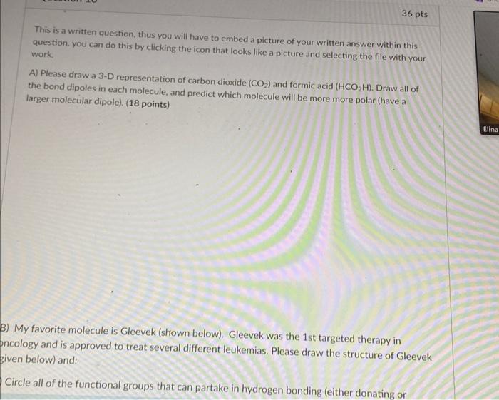  This is a written question, thus you will have to embed