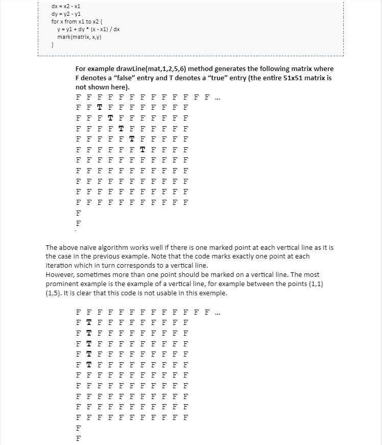 write a graphics program which draws a user entered triangle on a