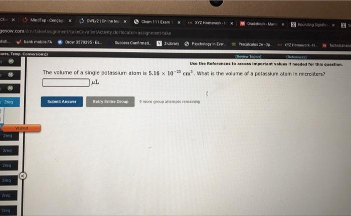  Use the References to access important values if needed for this