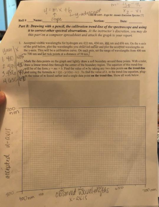  Roll \# Name: Section: Date: Part B: Drawing with a pencil,