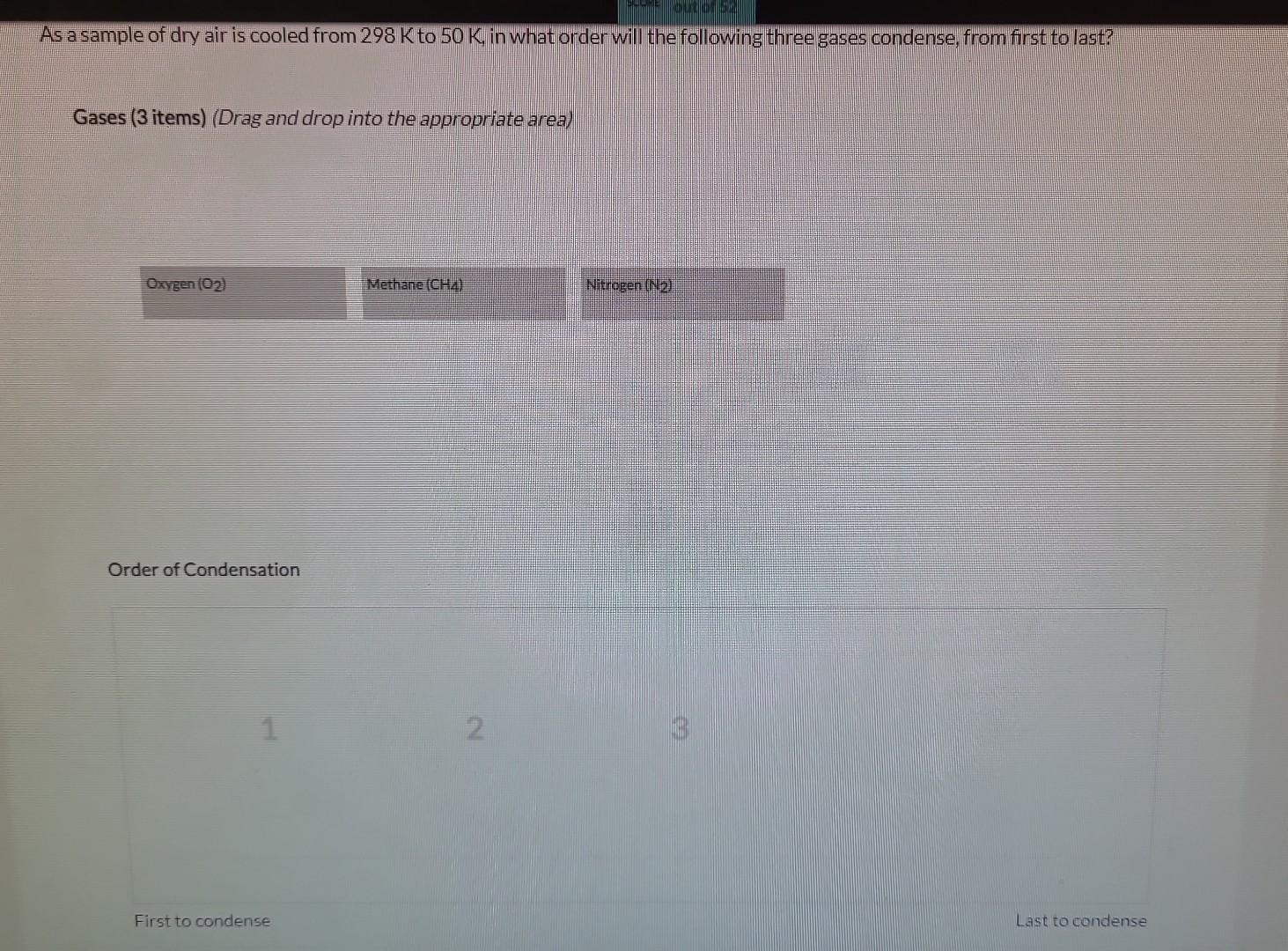 is a mixture of gases. Due to differences in molecular structure, each
