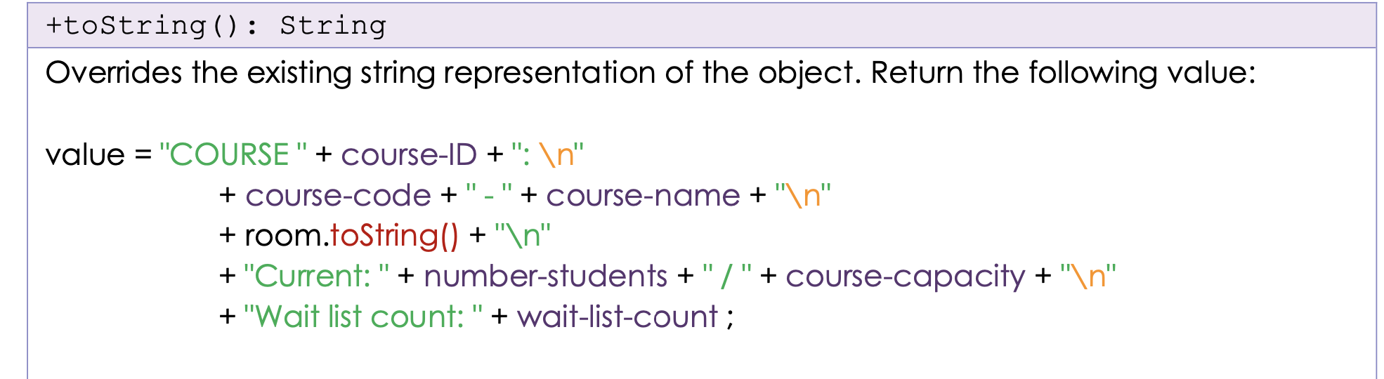 public void setPreferredName(String preferredName) { this.preferredName = preferredName; } public String toString()