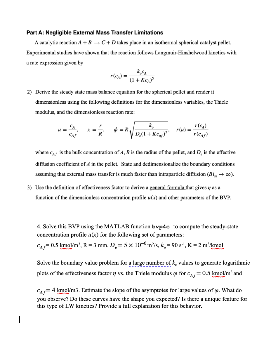 PLEASE HELP IN THIS REACTION ENG PROBLEM ASAP. FOR QUESTION #4 USE