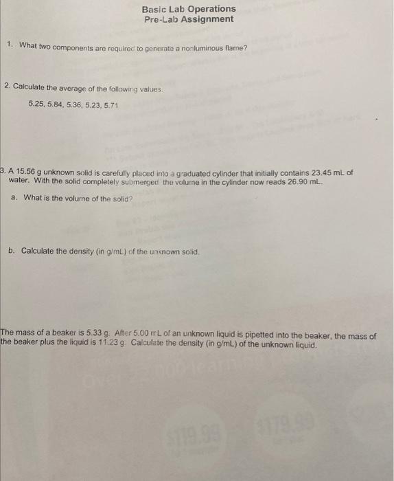  1. What two components are requirec to generate a nonluminous flame?