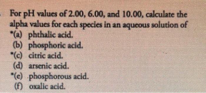 An excel with spreadsheet documentation would mean alot! For pH values of
