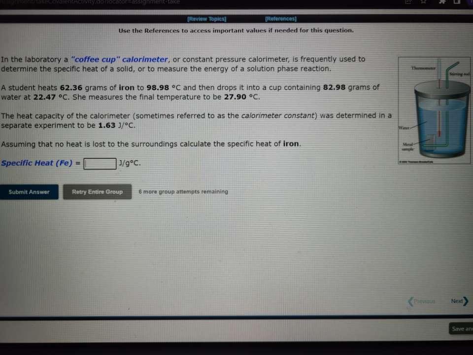  Use the References to access important values if needed for this