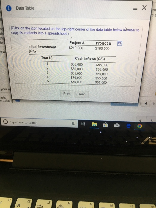 b P10-25 (similar to) Question Help All techniques with NPV profile Mutually