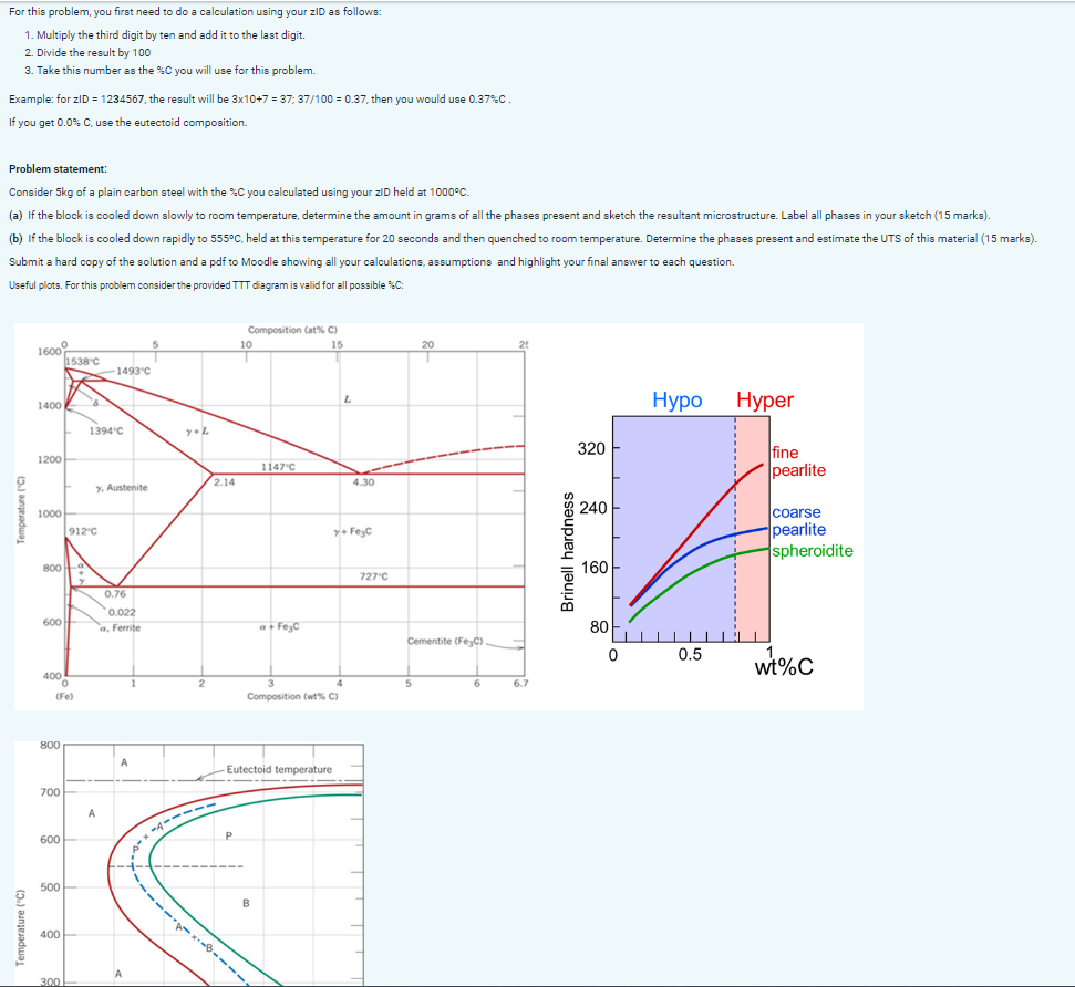 For this problem, you first need to do a calculation using