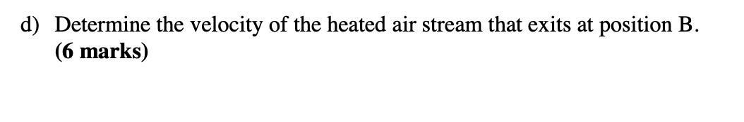 in the accompanying figure, air flows into the gas heater at a