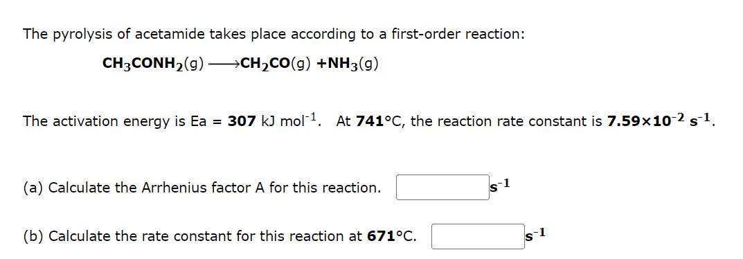 or 1/T and for the Y axis: k, ln k or 1/k