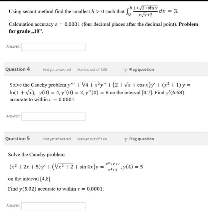 using matlab ! please highlight The REQUIRED answerd ! please solve as