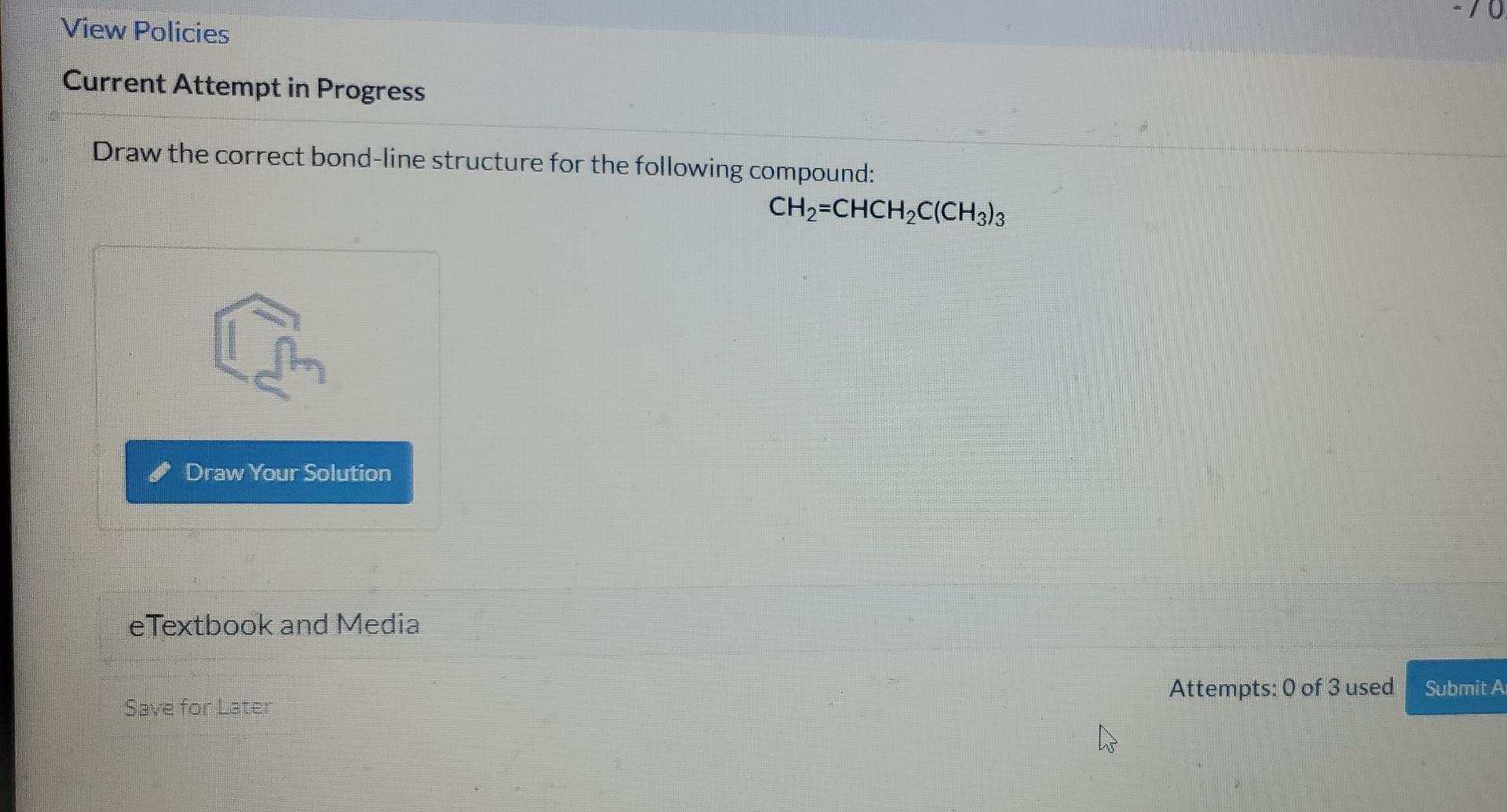  + 70 View Policies Current Attempt in Progress Draw the correct