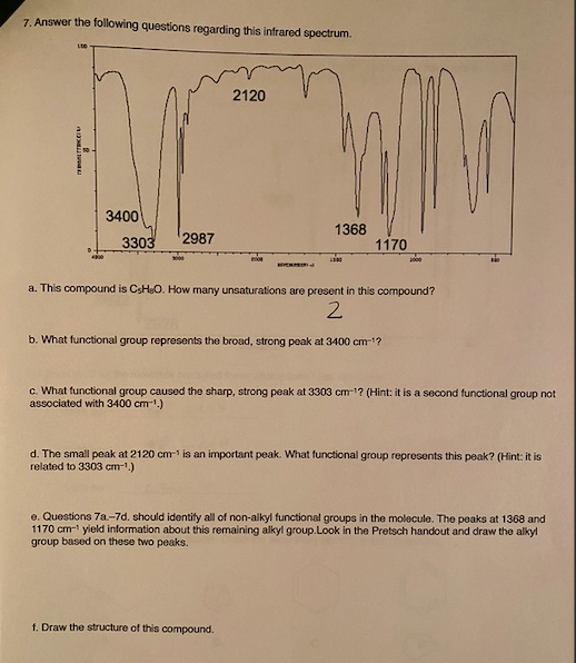 Question b and c 7. Answer the following questions regarding this