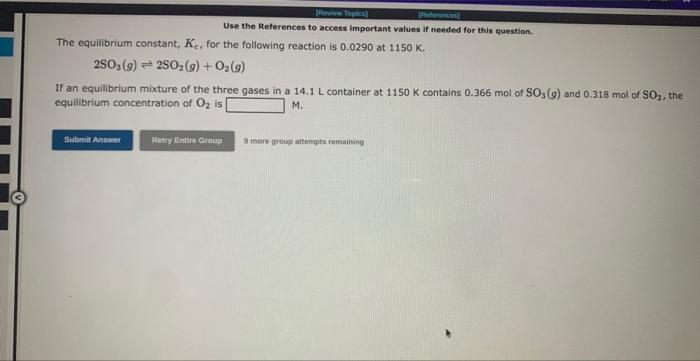  Use the References to access important values if needed for this