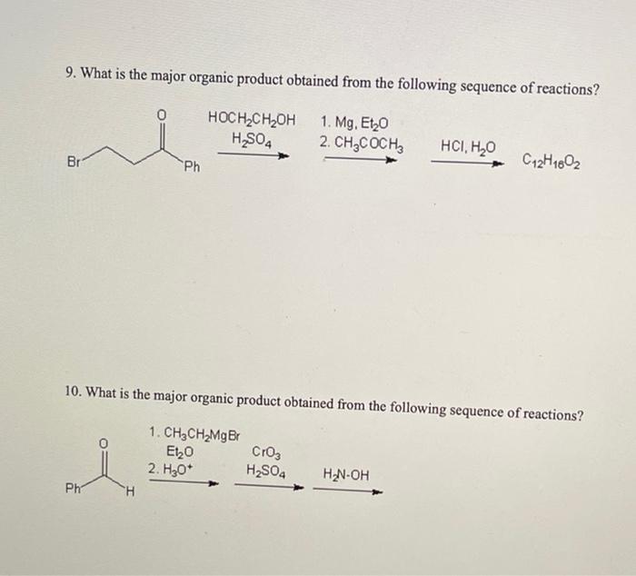 product obtained from the following reaction? 1. Ag20. NaOH 2. H307 "