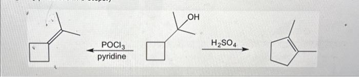 to follow different pathways from the choices below. Sulfuric acid "pushes" alkyl