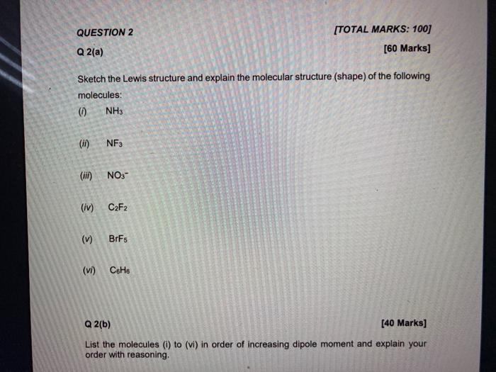 how do i Do this exam style question? QUESTION 2 (TOTAL MARKS: