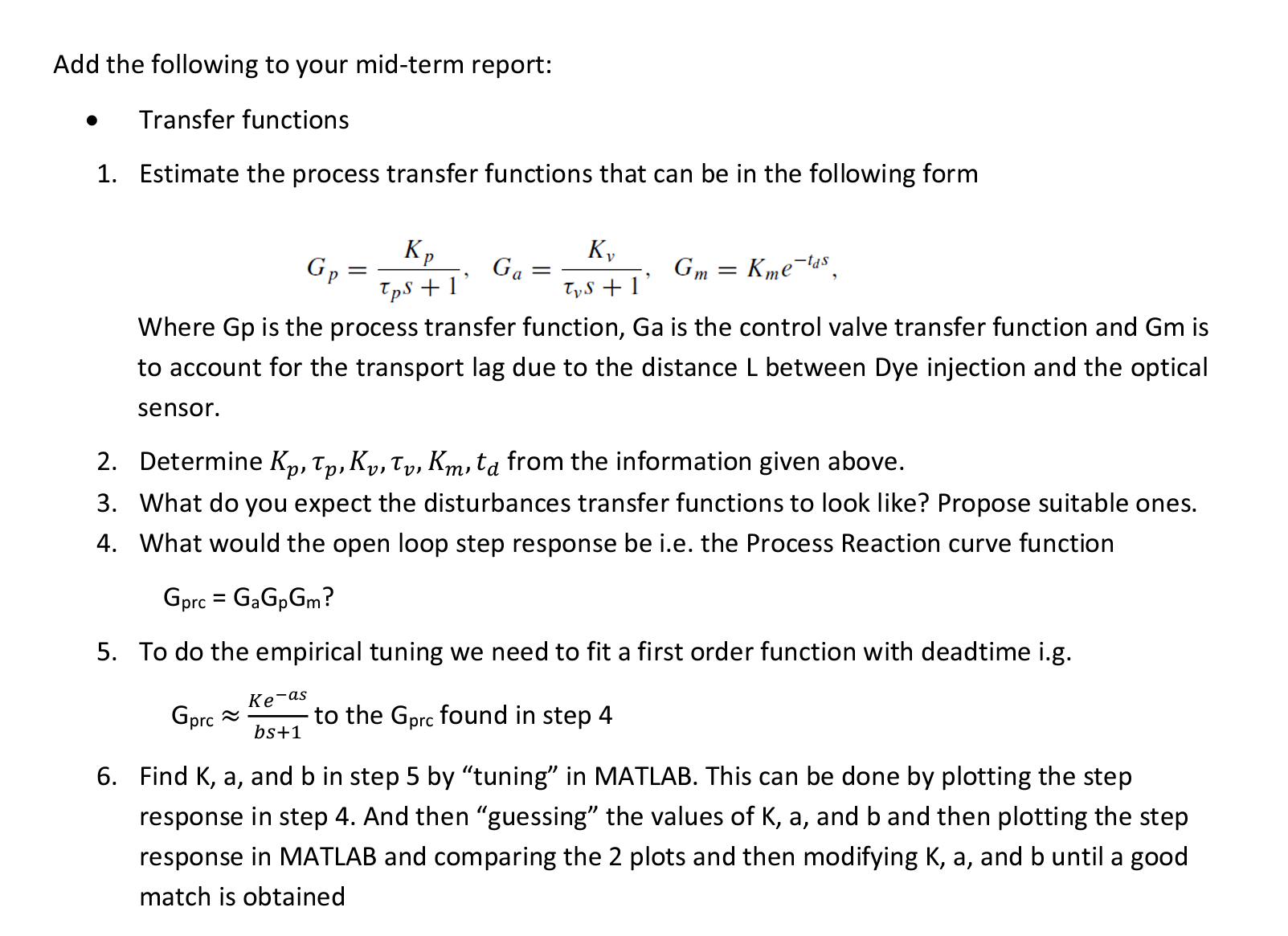 The injected dye is blended into the water flow with constant speed