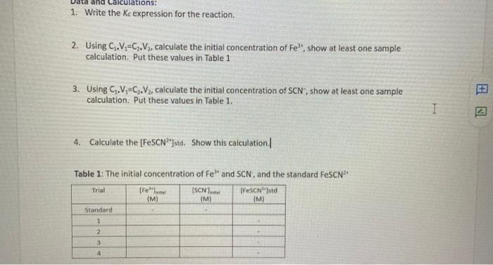 another clean, dry 100 ml beaker. Prepare standards as directed in the