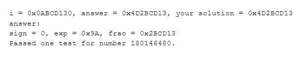 the file hw3.c. Following the Bit-Level Floating-Point Coding Rules implement the function