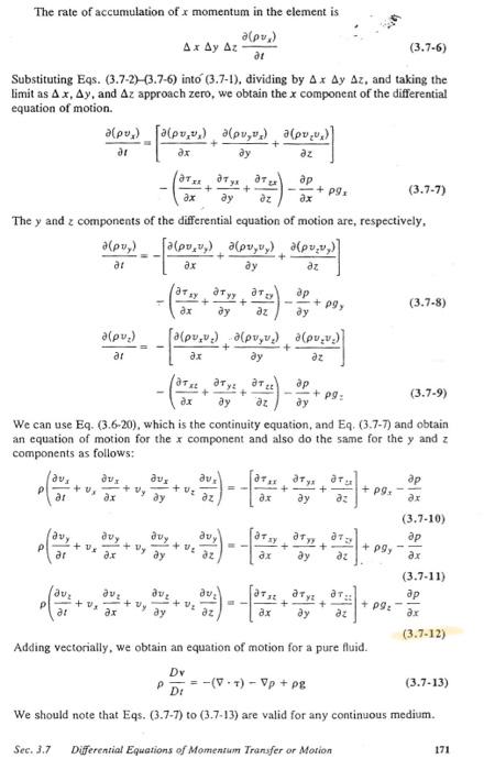 be expressed as following equation in z-direction. Please change this form by