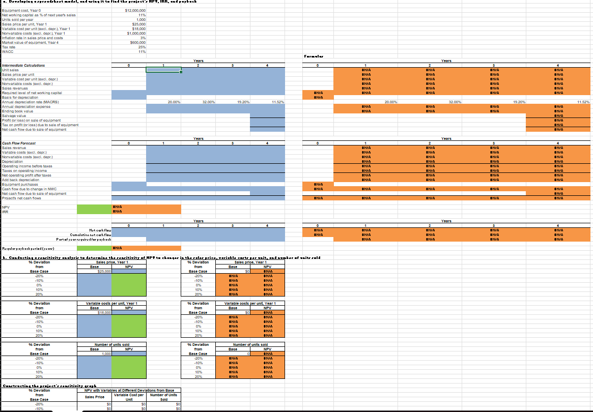  Start with the partial model in the file Ch13 P18 Build
