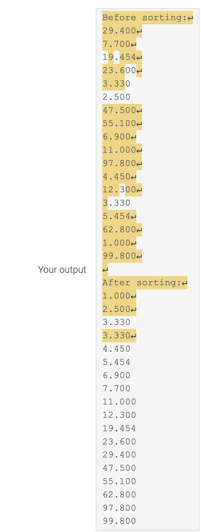 has issues below along with pictures of the issues in my output