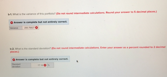 following information: Rate of Return if State Occurs State of Probability of