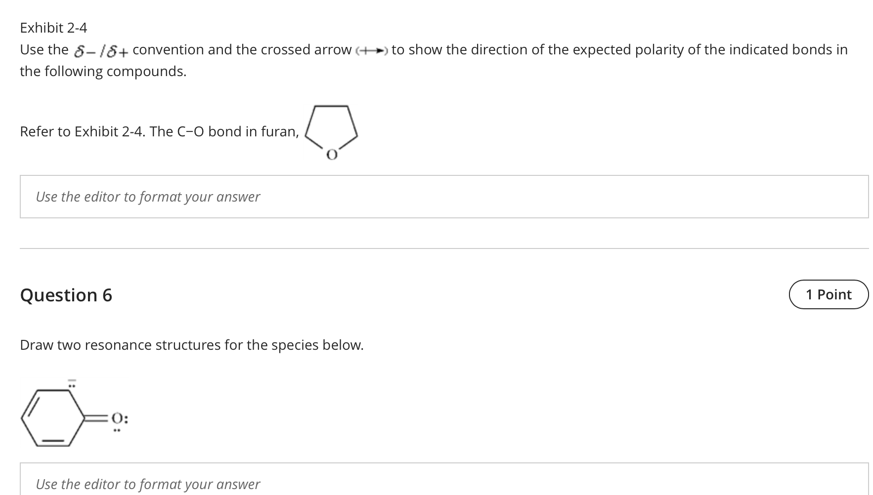  Exhibit 2-4 Use the S-S+ convention and the crossed arrow ()