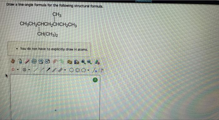 please do both for thumbs Draw a line-angle formula for the following