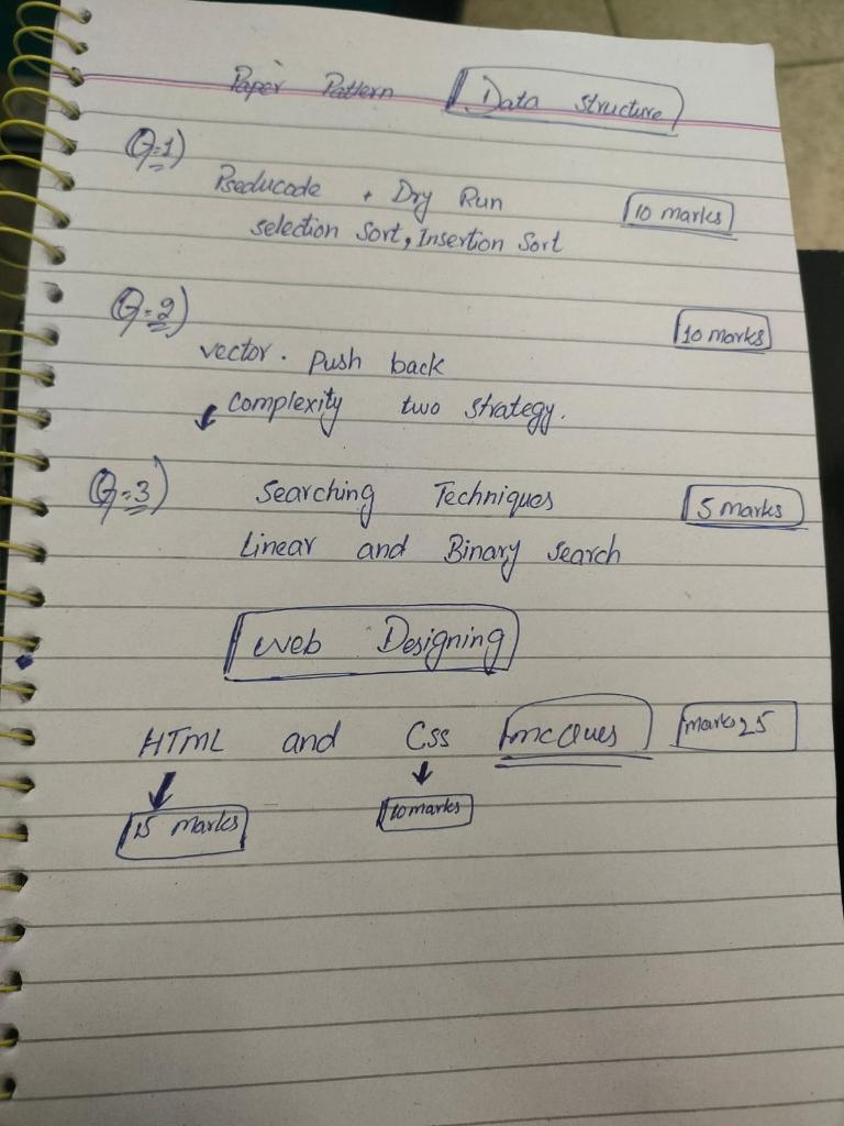 I need Correct Answer and C++ Language Code Q-1) Preducade + Dry