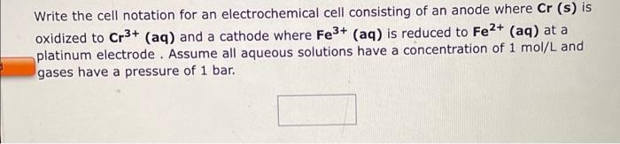 i need help for the three questiond Write the cell notation for