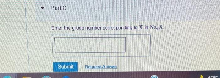 representative element in each of the following onic compounds Enter the ground