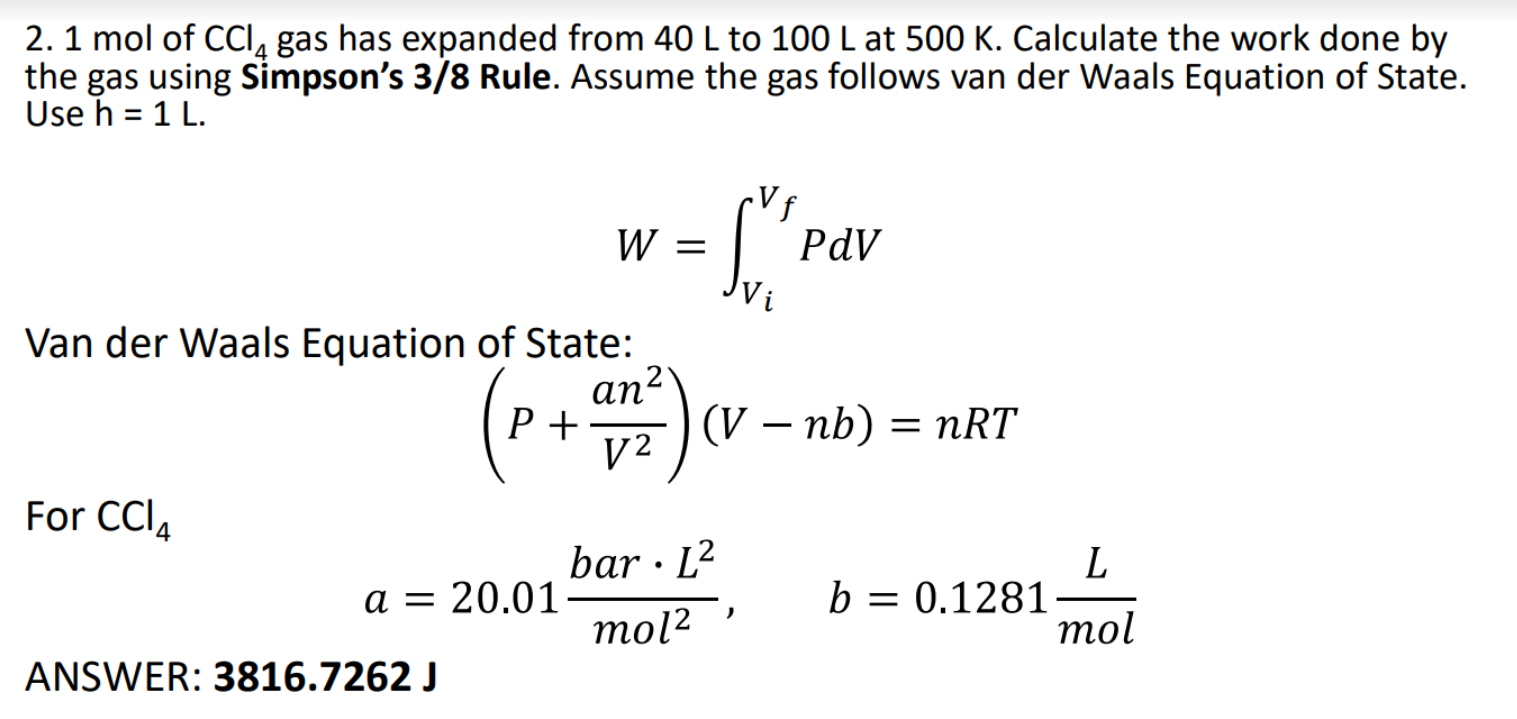 The answer is shown at the bottom part. Please use Joules as