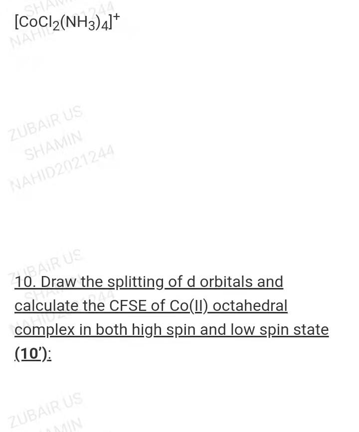 the answer by typing 9 and 10 9. Draw all the possible