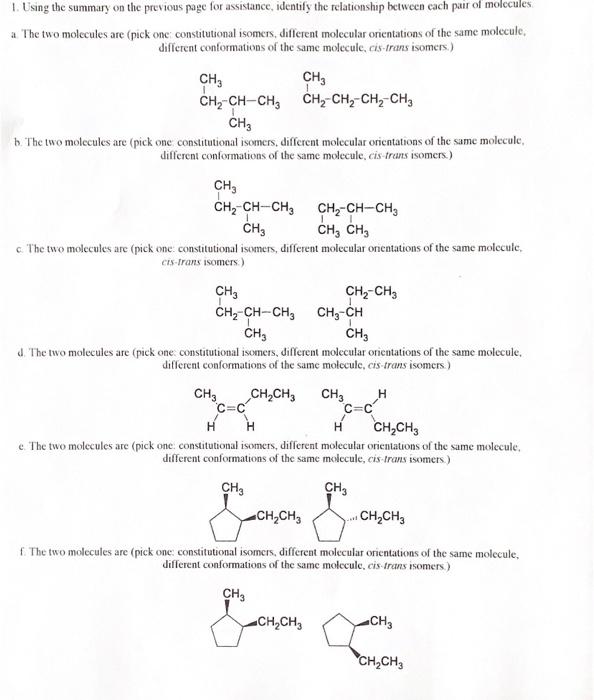  please explain reasoning!:) 1. Using the summary on the previous page