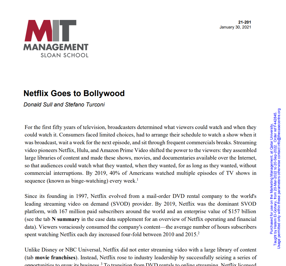 I need to apply Mansoff Matrix analysis only the part of market