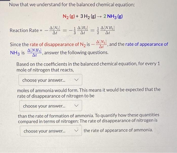 how can a single reaction rate" be defined for that reaction? Identify