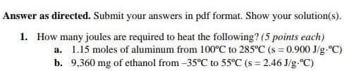 Kindly answer the following problem thank you so much Answer as directed.
