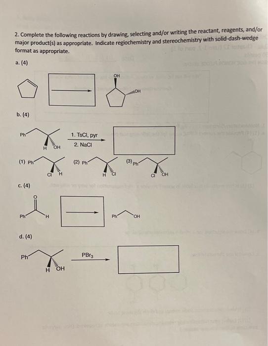 please answer everything please thank you very much 2. Complete the following