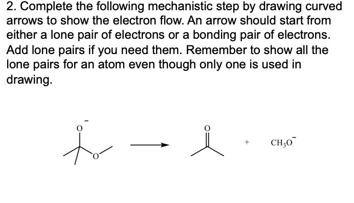box with the structure of the major organic product for the corresponding