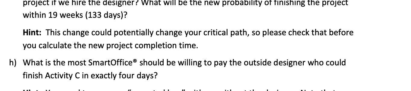 project It we hire the designer . What will be the