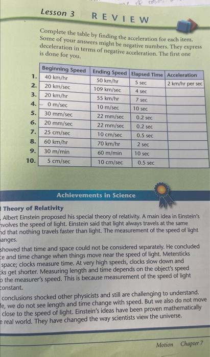 please help me answers these ones two Complete the table by finding
