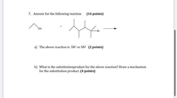 please help need in 20 mins will upvote 7. Answer for the